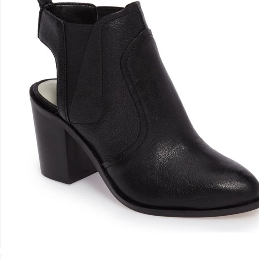 1.STATE | New! Black Leban Cutout Bootie Size 10